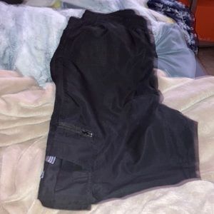 Black cargo pants